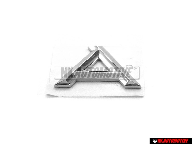 Audi Original A Hinten Schriftzug Emblem Logo Chrom - 4D0853741 2ZZ