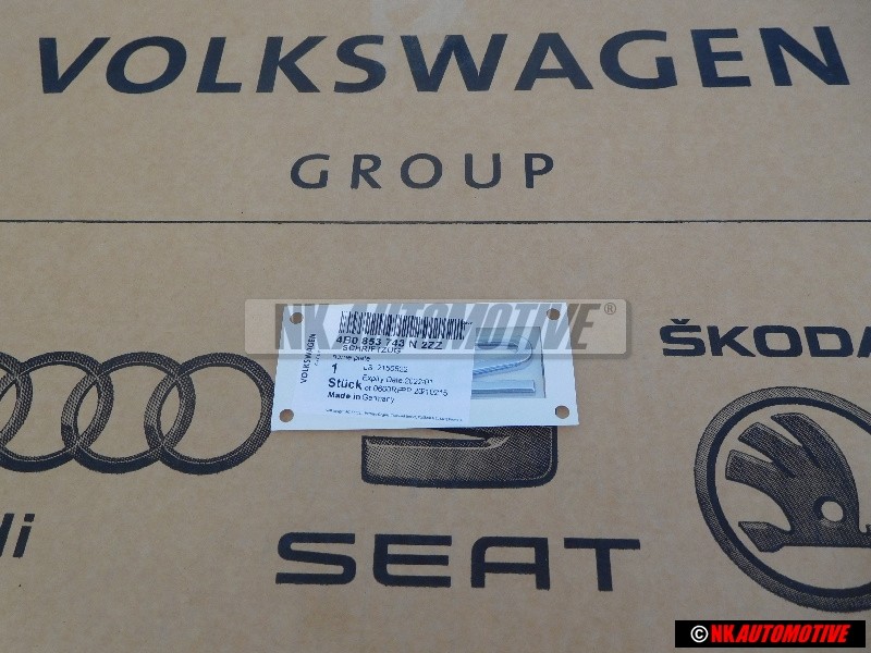 Audi Original 4.2 Hinten Schriftzug Emblem Logo Chrom - 4B0853743N 2ZZ