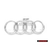 Audi Original Ringe Vorne Kühlergrill Emblem Logo Zeichen Chrom - 4E0853605AA2ZZ