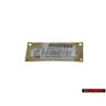 Audi Original 3.7 Hinten Schriftzug Emblem Logo Chrom - 4E0853743K 2ZZ