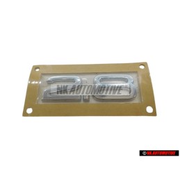 Audi Original 2.8 Hinten Schriftzug Emblem Logo Chrom - 4E0853743AB2ZZ