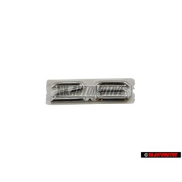 Audi Original 2.6 Hinten Schriftzug Emblem Logo Chrom - 4A5853743K 2ZZ