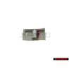 Audi Original T Hinten Schriftzug Emblem Logo Chrom Rot - 8D0853737E 2ZZ