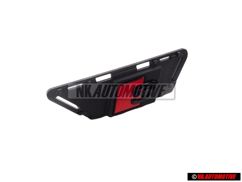 Audi Original S6 Vorne Kühlergrill Emblem Schriftzug Schwarz - 4K0853736G T94