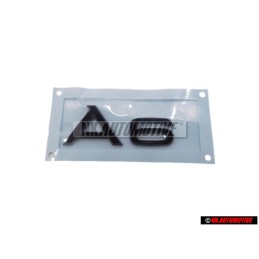 Audi Original A6 Hinten Schriftzug Emblem Logo Schwarz - 4F0853741B T94