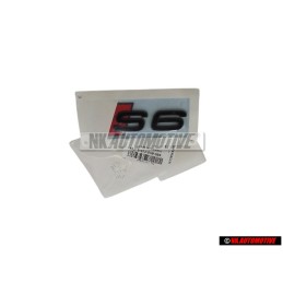 Audi Original S6 Hinten Schriftzug Emblem Logo Schwarz - 4B0853735A T94