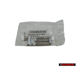 Audi Original 1.9 Hinten Schriftzug Emblem Logo Chrom - 8D5853743B 2ZZ