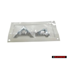 Audi Original A4 Hinten Schriftzug Emblem Logo Chrom - 8E0853741 2ZZ