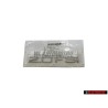 Audi Original 2.0 FSI Hinten Schriftzug Emblem Logo Chrom - 8E0853743D 2ZZ