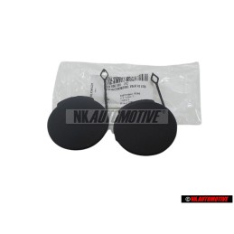 Audi Original Abdeckkappe Schwarz - 8Z0898406 3FZ