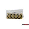 Audi Original Ringe Hinten Schriftzug Emblem Logo Schwarz - 8Y4853742A T94