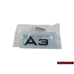 Audi Original A3 Hinten Schriftzug Emblem Logo Schwarz - 8Y4853741 T94