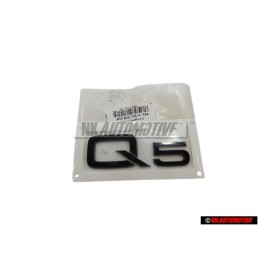 Audi Original Q5 Hinten Schriftzug Emblem Logo Schwarz - 8R0853741A T94