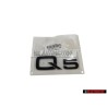 Audi Original Q5 Hinten Schriftzug Emblem Logo Schwarz - 8R0853741A T94