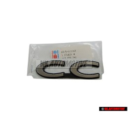 Audi Original CC Hinten Schriftzug Emblem Logo Silber - 443853741