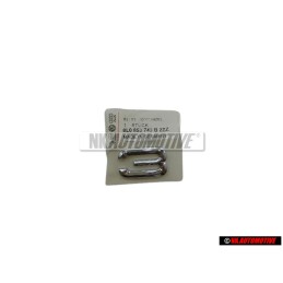 Audi Original Hinten Schriftzug Emblem Logo Chrom - 8L0853743B 2ZZ