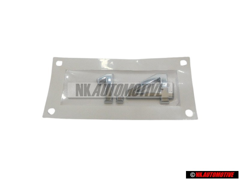 Audi Original 1.4 Hinten Schriftzug Emblem Logo Chrom - 8Z0853743A 2ZZ