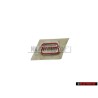 Audi Original Hinten Schriftzug Emblem Logo Chrom Rot - 441853746A Y3H