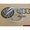 VW Original Zierstreifen Für Kotflügel Satinschwarz - 191853507 6BX