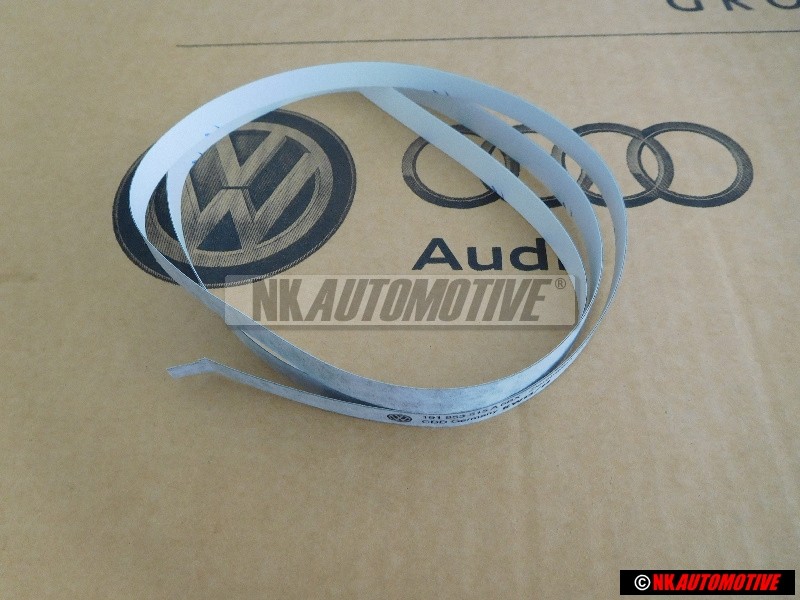 VW Original Zierstreifen Für Tür Satinschwarz - 191853515A 6BX