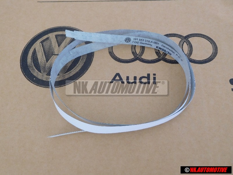 VW Original Zierstreifen Für Tür Satinschwarz - 191853516A 6BX
