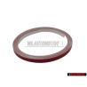 VW Original Zierstreifen Für Stossfänger Rot - 1H0807243 3ZR