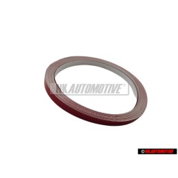 VW Original Zierstreifen Für Stossfänger Rot - 1H0807243 3ZR