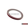 VW Original Zierstreifen Für Stossfänger Rot - 1H0807243 3ZR