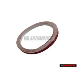 VW Original Zierstreifen Für Stossfänger Rot - 1H0807243 3ZR
