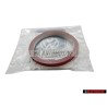 VW Original Zierstreifen Für Stossfänger Rot - 1H0807243 3ZR