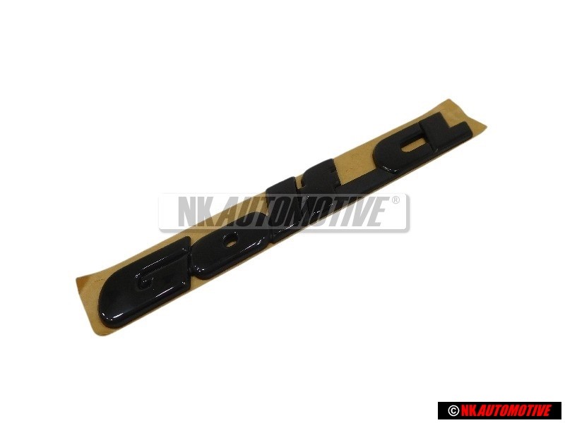 VW Original GOLF CL Hinten Schriftzug Emblem Logo Schwarz - 1H6853687R 01C