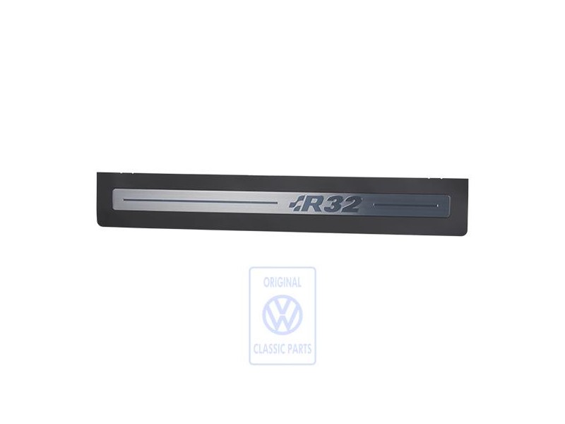 VW Original Einstiegschutzfolie Schwarz/Silber - 1J4853803H 61E