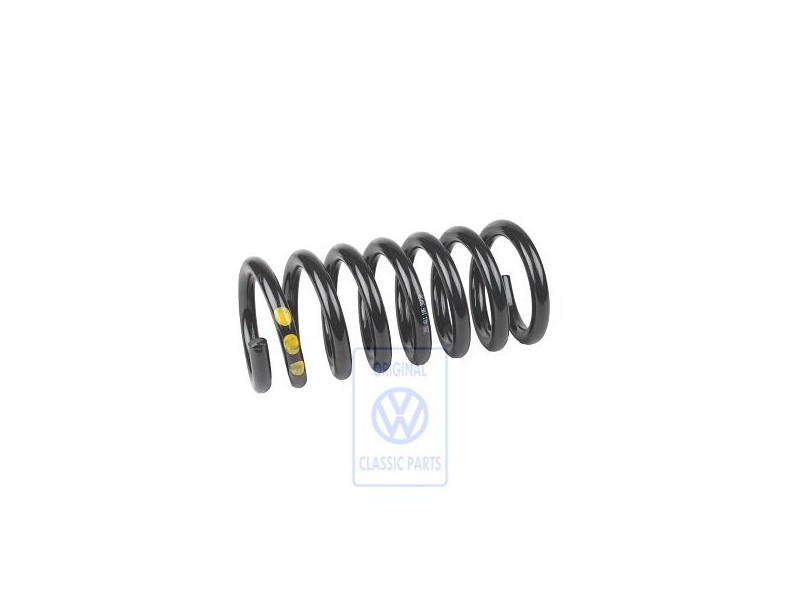 VW Original Schraubenfeder 1 Farbstrich - 255411105 951