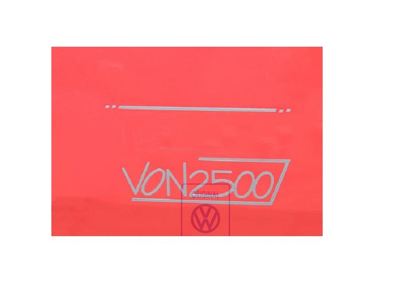 VW Original Folienschriftzug - 255853675A