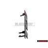 VW Original TDI Vorne Kühlergrill Emblem Schriftzug Chrom Rot - 2D0853679B EQW