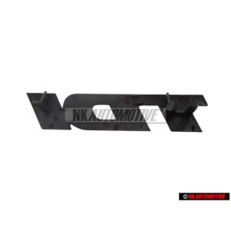 VW Original TDI Vorne Kühlergrill Emblem Schriftzug Chrom Rot - 2D0853679B EQW