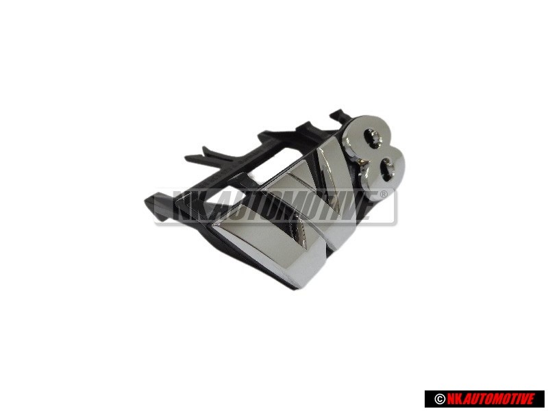 VW Original Passat W8 Vorne Kühlergrill Emblem Schriftzug Chrom - 3B0853679A PWV