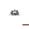 VW Original Passat W8 Vorne Kühlergrill Emblem Schriftzug Chrom - 3B0853679A PWV
