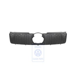 VW Original Kühlergrill Satinschwarz - 6E0853653A 01C