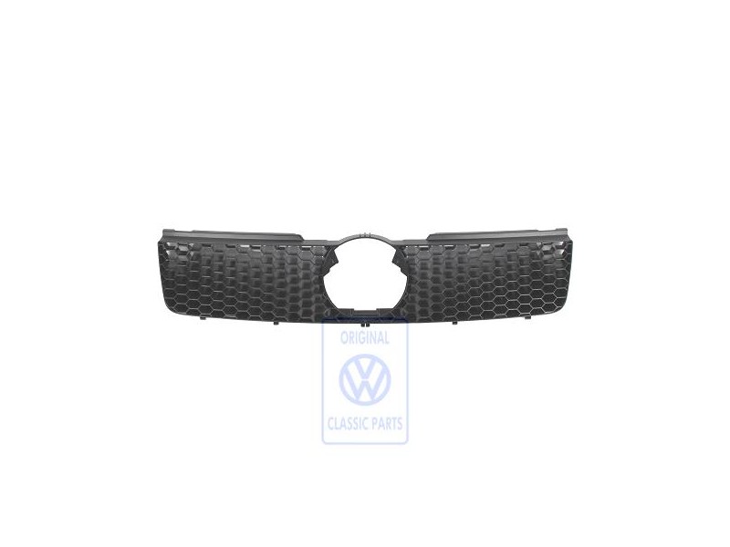 VW Original Kühlergrill Satinschwarz - 6E0853653A 01C