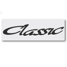 VW Original Folienschriftzug Schwarz/Silber - 7D0854431A DTH