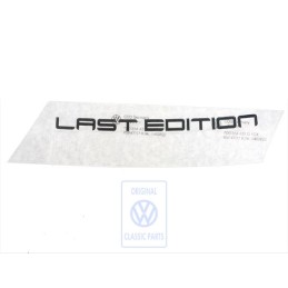VW Original Folienschriftzug Schwarz/Silber - 7D0854431G 1CX