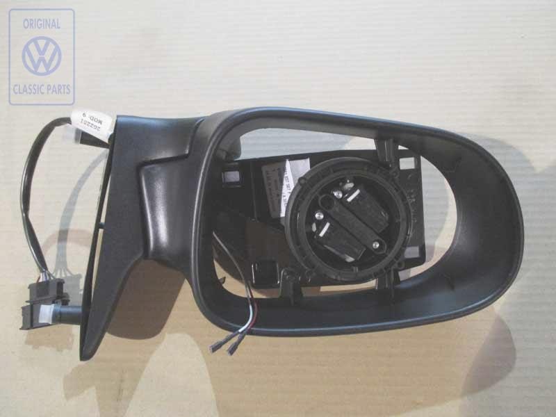 VW Original Aussenspiegelgehäuse Satinschwarz - 7M1857507F 01C