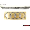 Audi Original Ringe Hinten Schriftzug Emblem Logo Zeichen Chrom - 441853742 2ZZ