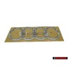 Audi Original Ringe Hinten Schriftzug Emblem Logo Zeichen Chrom - 441853742 2ZZ