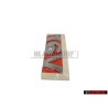 VW Original 16V Hinten Schriftzug Emblem Logo Chrom - 377853687CN
