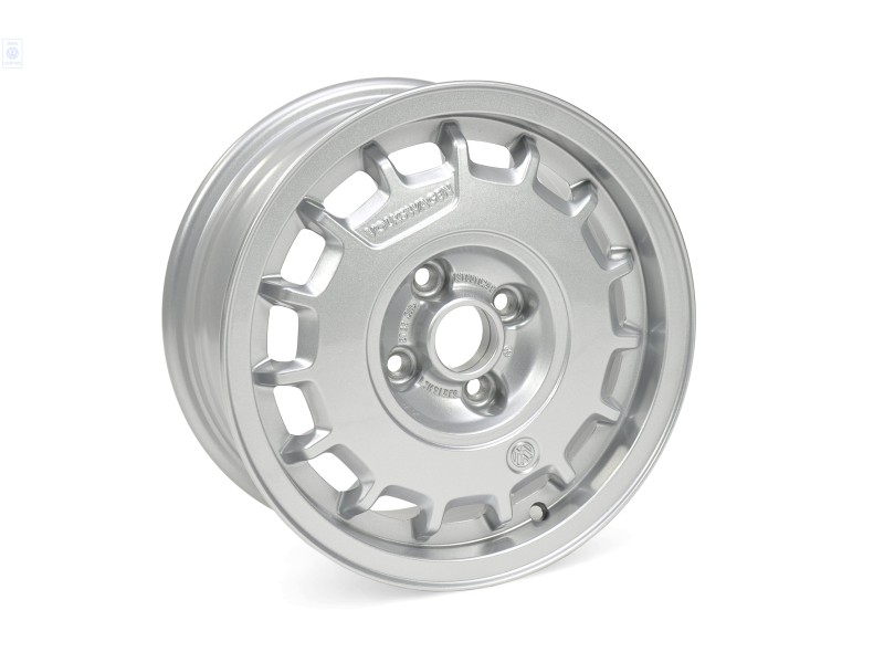 VW Original Aluminiumfelge Chromfarben - 191601025B 091