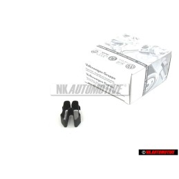VW Original Halteklamm Stahlfelgen Mittelkappe Halteclip - 357601175A