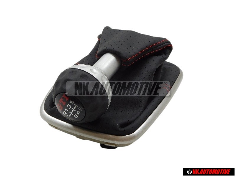 VW Original Golf 4 GTI 25 Jahre Jubi Leder Schaltknauf - 1J0711113CQNWC