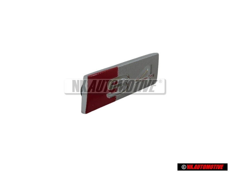 Audi Original S4 Plakette Schriftzug Emblem Logo für Lenkrad- 8D0419685B